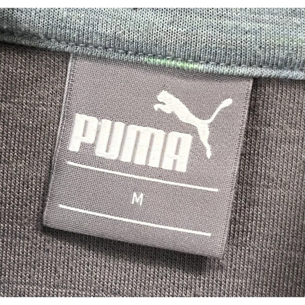 PUMA Golf Full Zip Green Heavyweight Jacket Mens Sz Medium